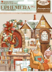STAMPERIA Adhesive Ephemera paper cut outs - ALL AROUND XMAS DFLCT26